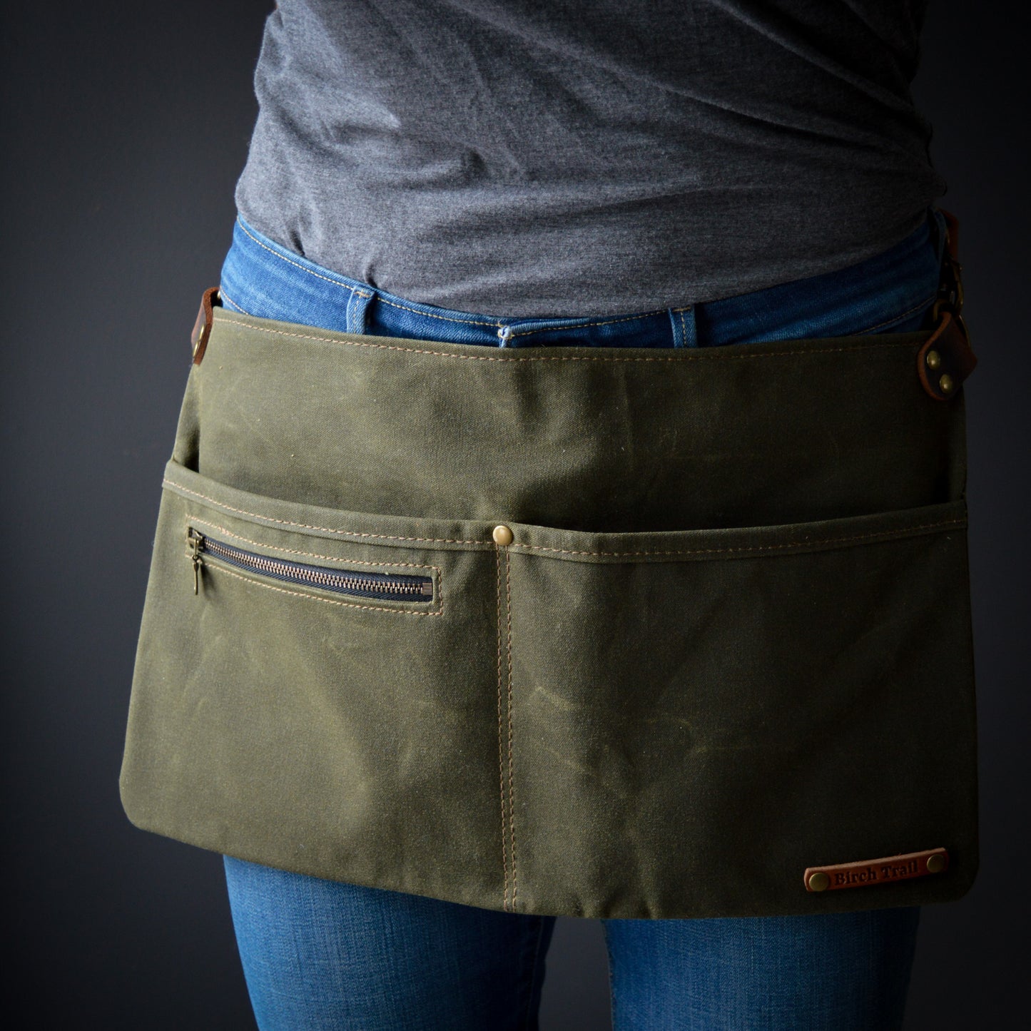 Waxed Canvas Maker Apron