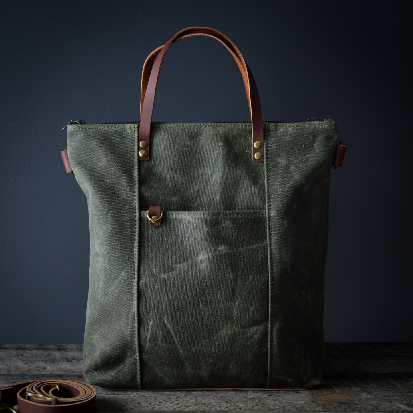 Redwood Tote - Olive Green