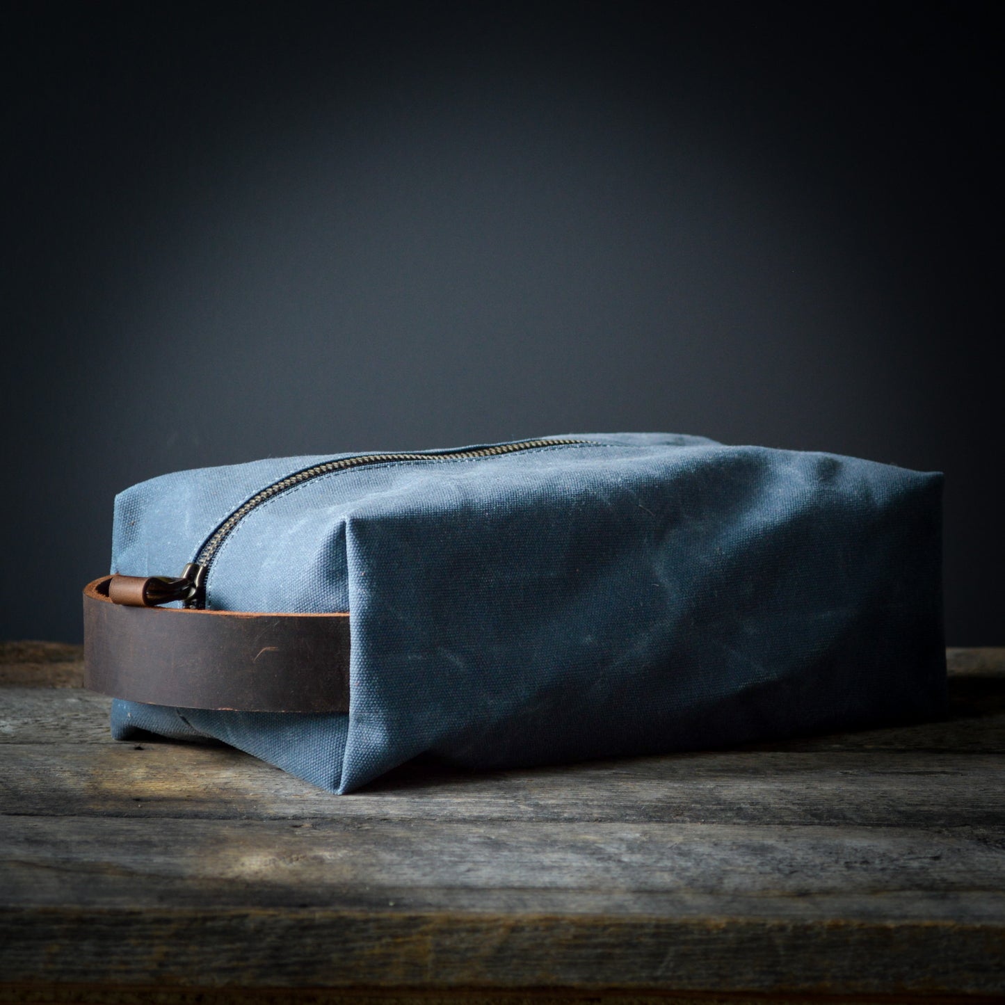 Waxed Canvas Dopp Kit